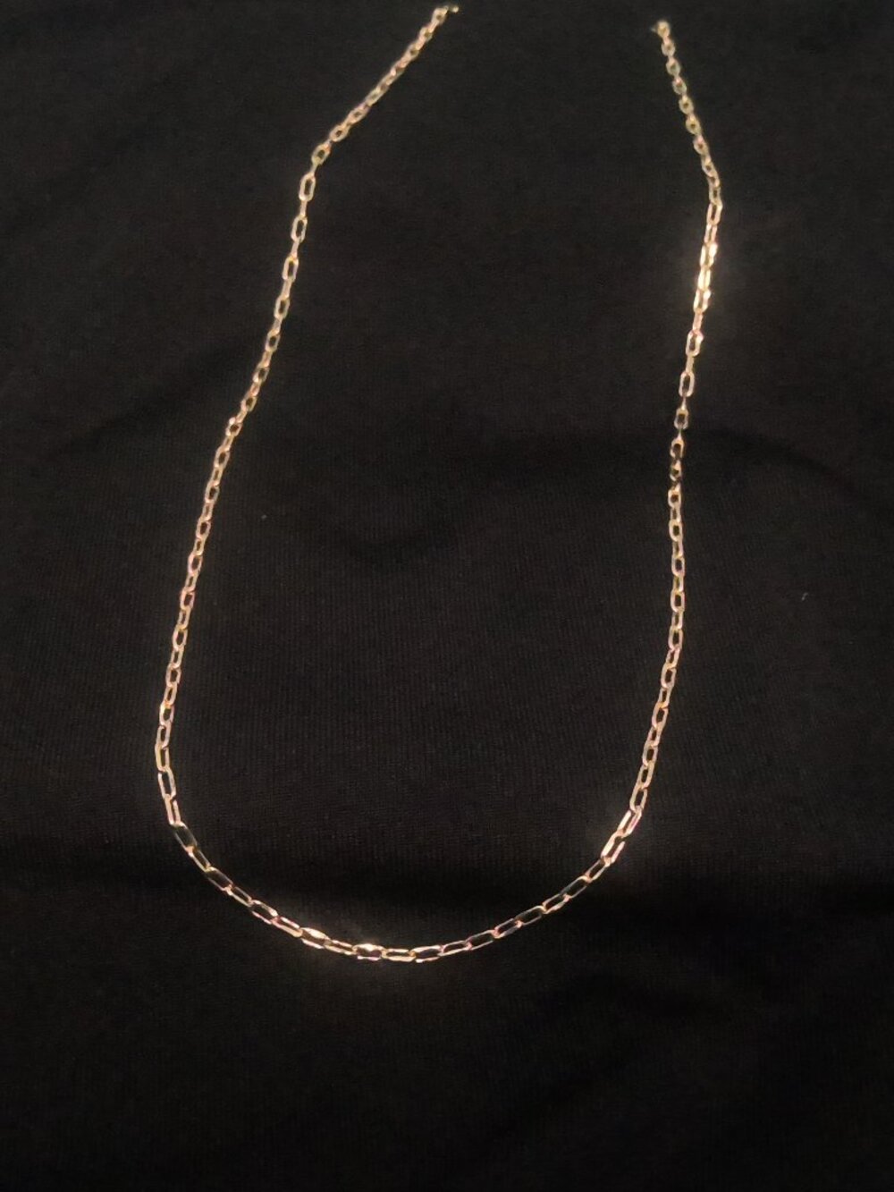 ✨2 for $30 NWOT 18K gold layered/bonded 1.7mm Italia Forzatina 16 inch chain
